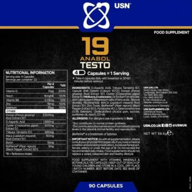 19-Anabol Testo Force - Image 2