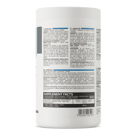 Arginine 3000 mg en gélules - Image 3