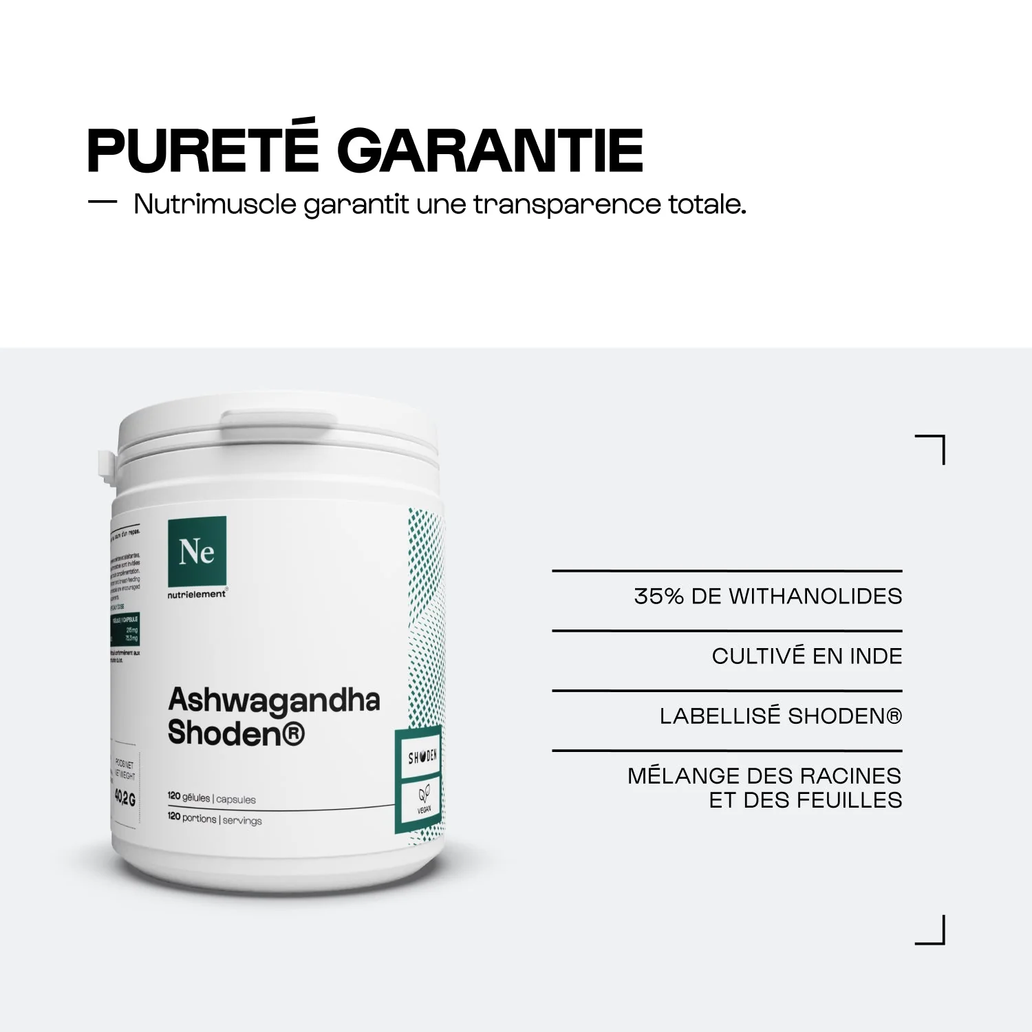Ashwagandha Shoden® | 35% de withanolides - Image 3