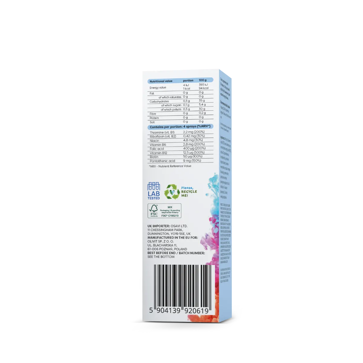 B-complex - 25 ml oral spray - Image 2