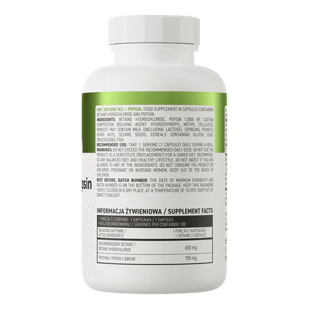 Bétaïne HCL + Pepsine - Image 3