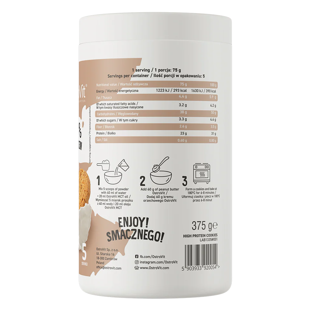 High Protein Cookies 375g - Image 3