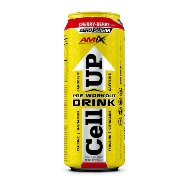 Boisson pré-entraînement CellUp Energy Drink 500ml – Amix Pro® - Image 4