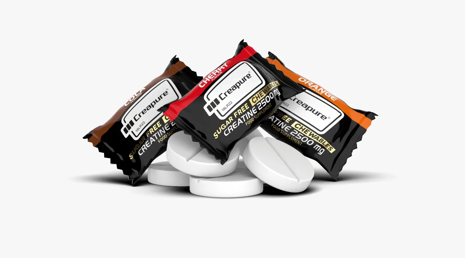 Creatine Creapure® Black Line – Format comprimé à mâcher - Image 3