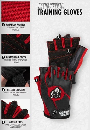Gants de musculation Mitchell - Image 5