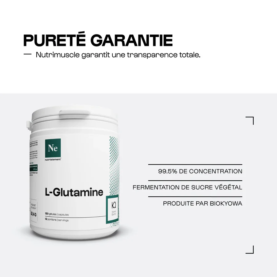 Glutamine (L-Glutamine) en gélules - Image 5
