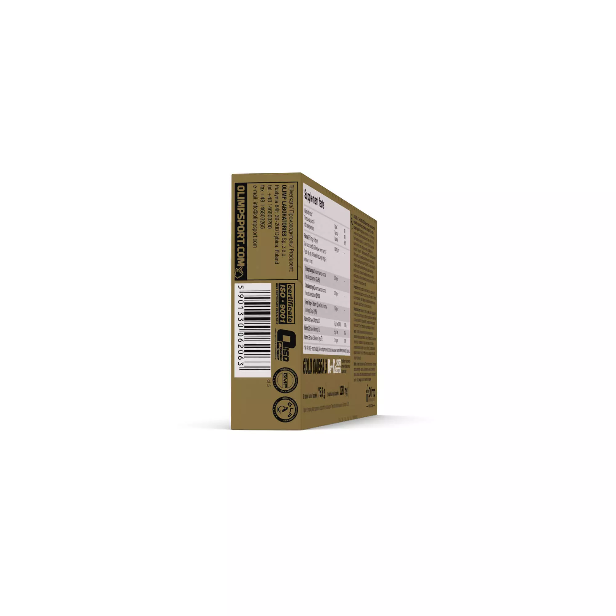 Gold Omega 3™ D3+K2 Sport Edition - Image 3