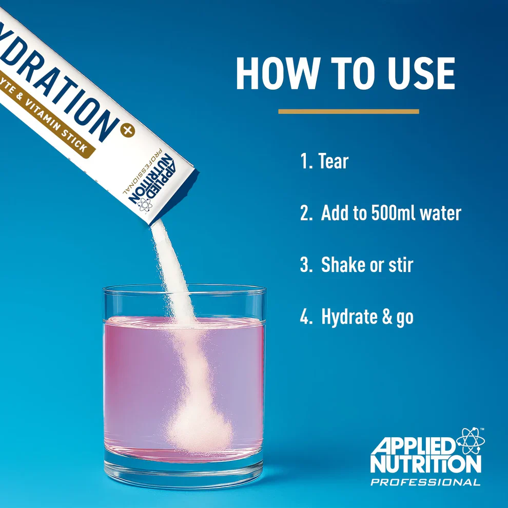 Hydration+ Electrolyte & Vitamin Powder Stick Pack - Image 7