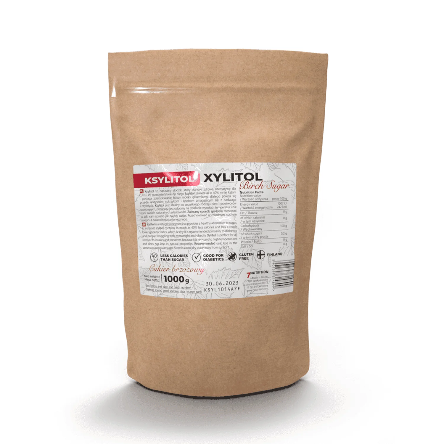 Ksylitol 1000 g - Image 2