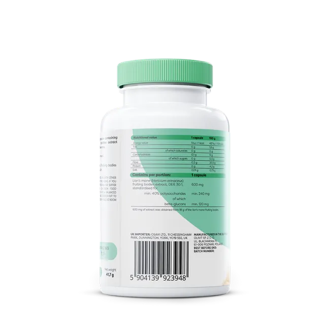 Lion’s Mane 600 mg - Image 2