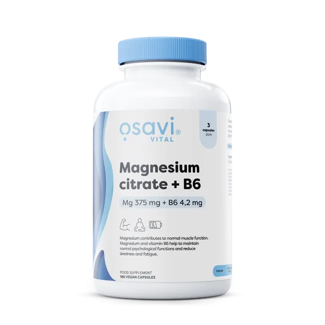 Magnesium citrate + B6, 375 mg + 4,2 mg - Image 2