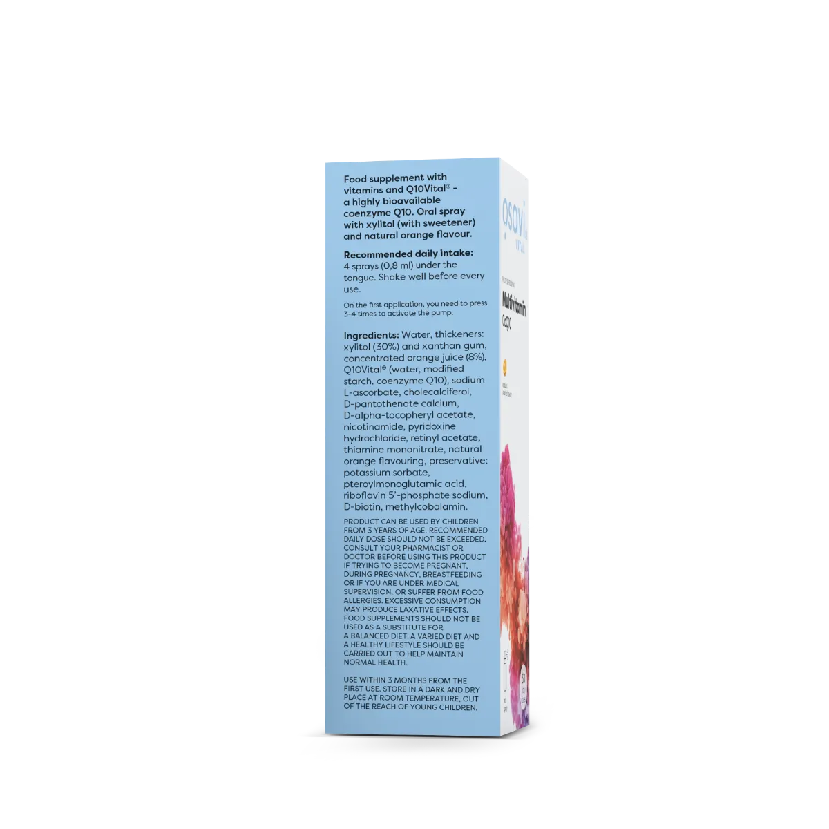 Multivitamin CoQ10 - 25 ml oral spray - Image 3
