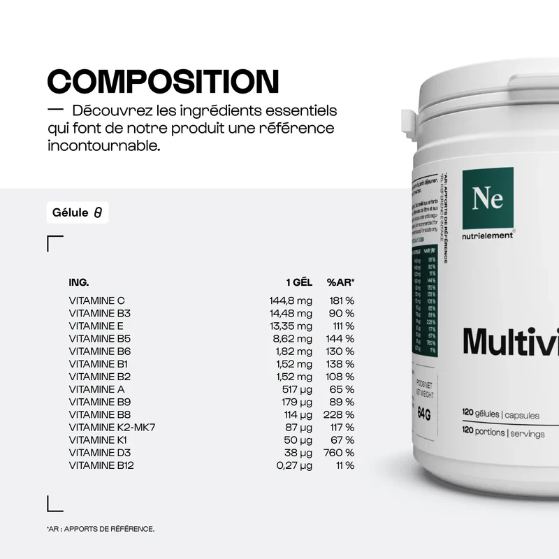 Multivitamines Max en gélules - Image 4