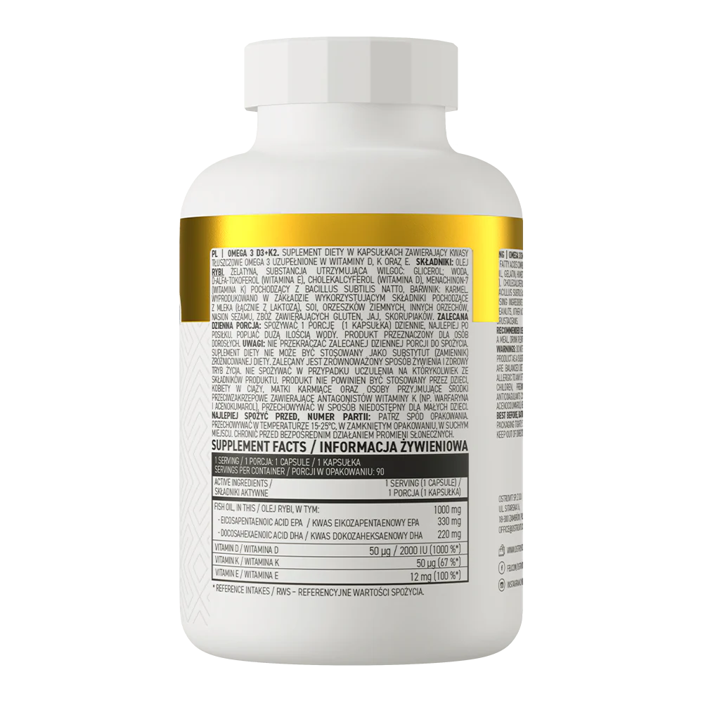 Omega 3 D3+K2 - Image 3