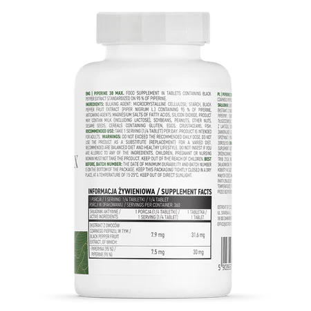 Piperyna 30 mg MAX - Image 2