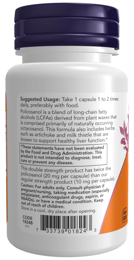 Policosanol Double Strength 20mg - Image 4