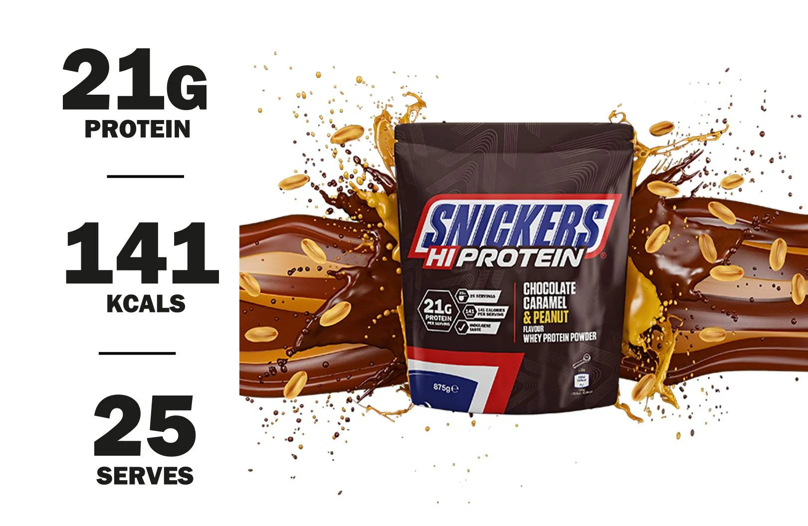 Whey Protein Snickers 875g - Image 3