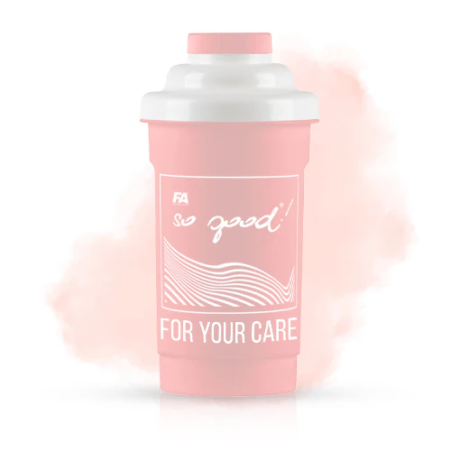 Shaker 600 ml Pink/White - Image 2