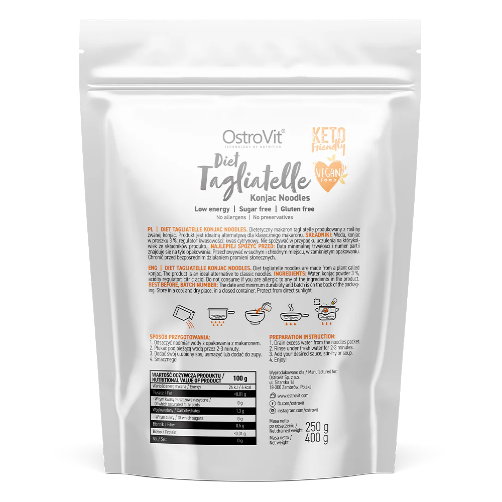 Tagliatelle Konjac Noodles - Image 2