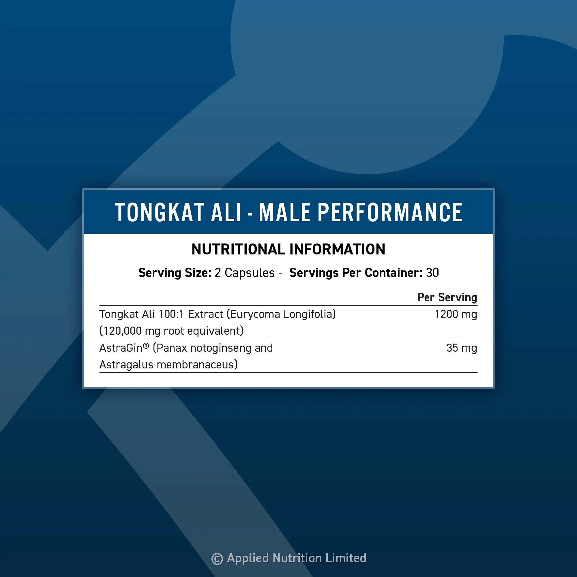 Tongkat Ali - Testosterone Supplement 1200mg - Image 2