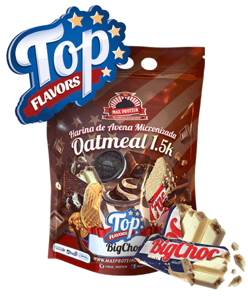 Top Flavors – Farine d’avoine aromatisée - Image 4