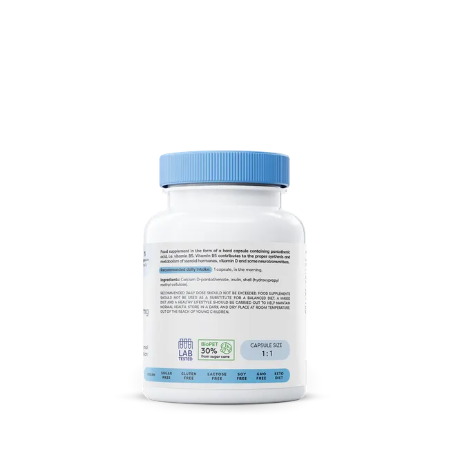 Vitamin B5, pantothenic acid, 200 mg - Image 3