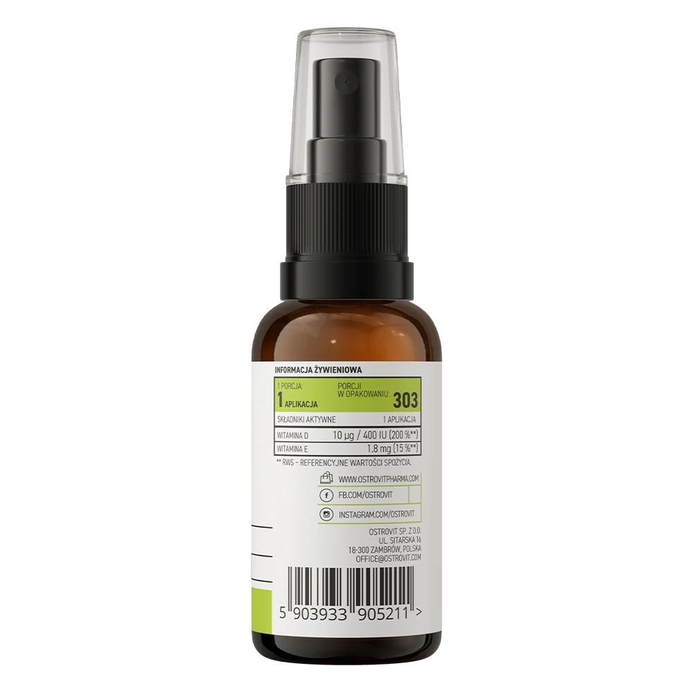 Vitamin D3 400 IU Baby Spray - Image 3